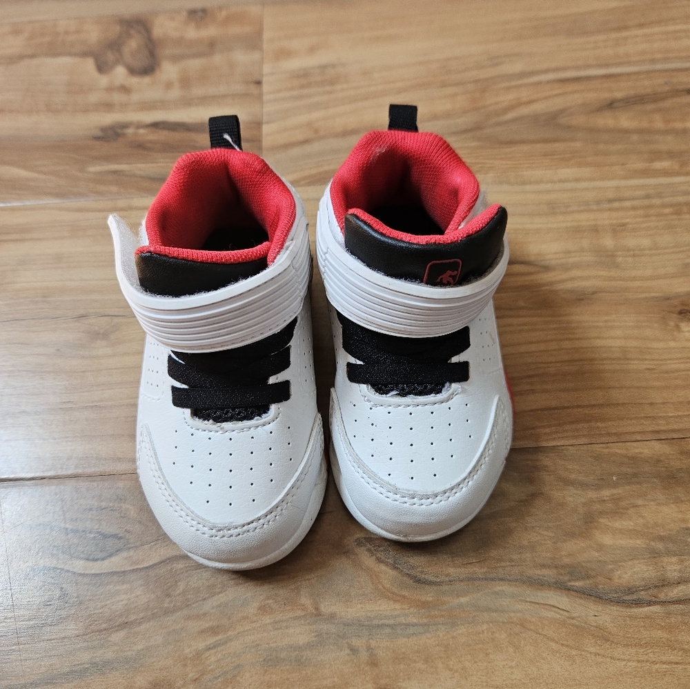 AND1 Kids Sneakers - White, Black, and Red